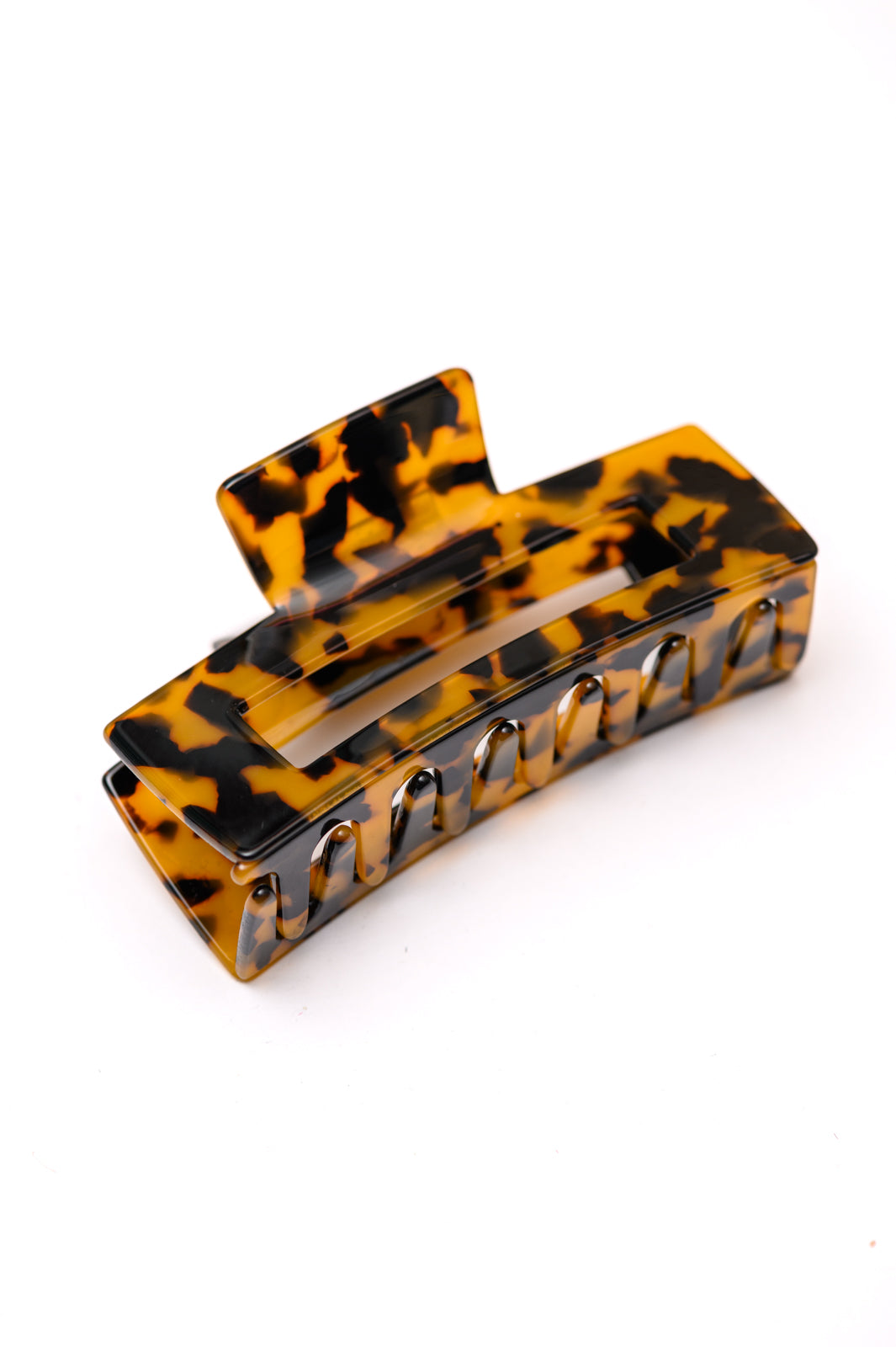 Large Marble Claw Hair Clip Set of 3