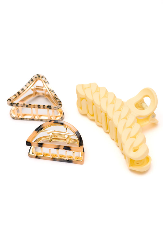 Pick and Choose Hair Clip Set of 3